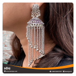 Silver Jhumka
