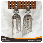 Silver Jhumka