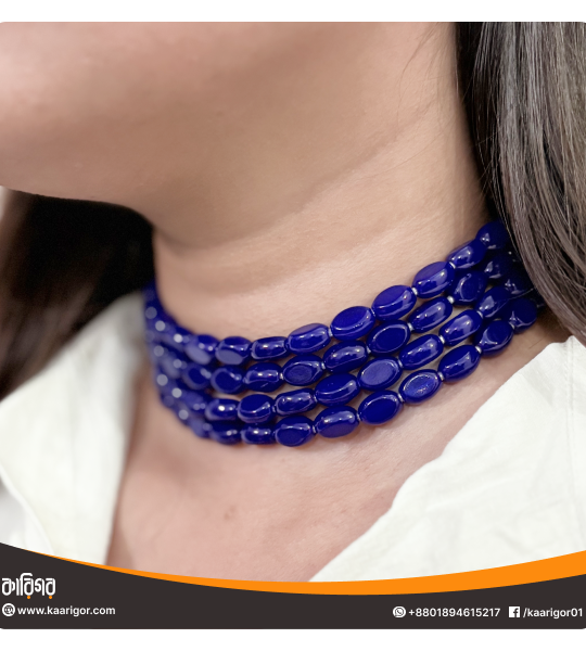 Beaded layered Choker