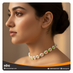 Beaded Daisy Choker