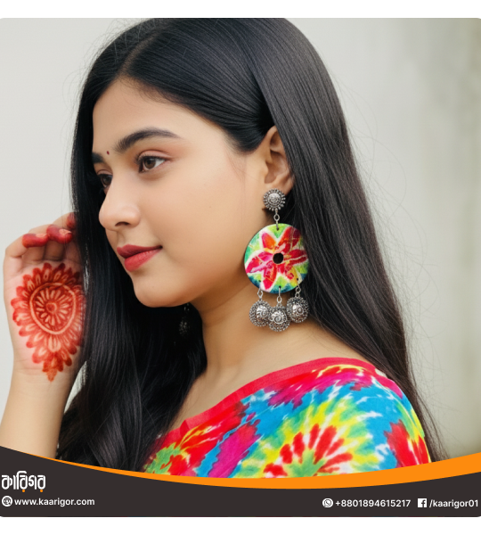 Tie-Dye Earring